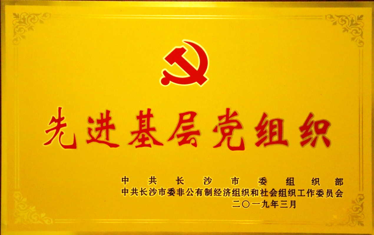 兩爭(zhēng)一創(chuàng)引領(lǐng)，五化建設(shè)保障，黨支部榮獲長沙市“先進(jìn)基層黨組織”稱號(hào)